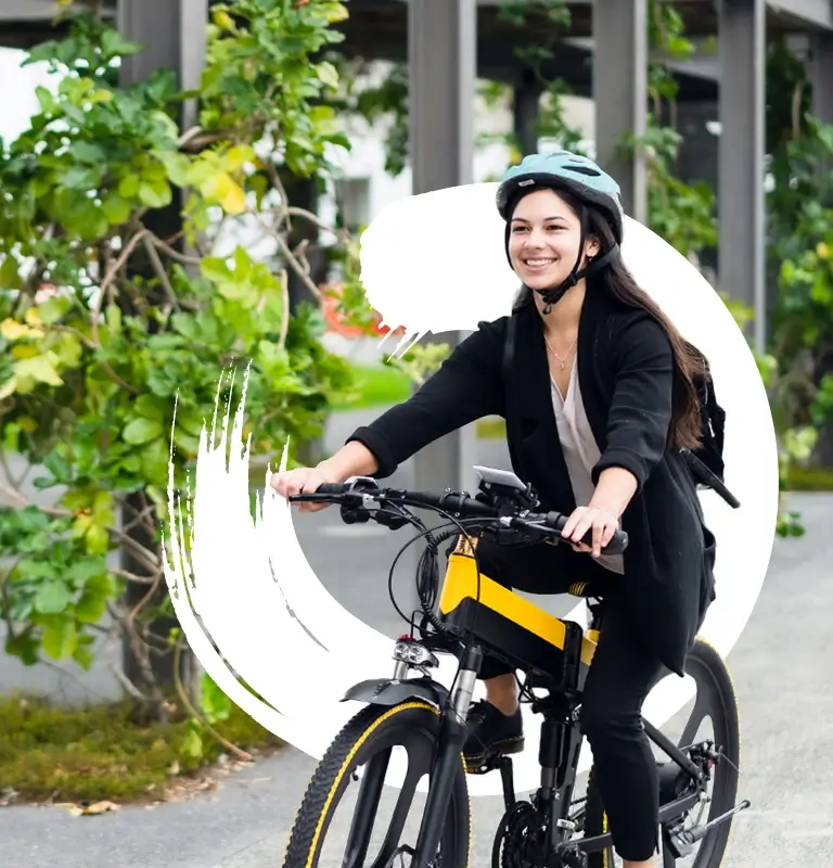 Bike rental service with various bikes available for hire