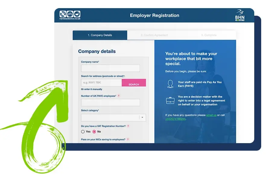 Register now