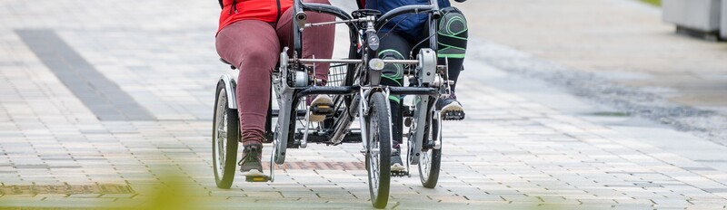 Disability cycling article image for: How bikes and trikes improve your wellbeing